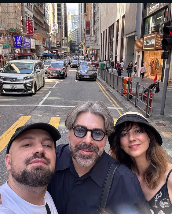 Maurice Munteanu, Răzvan Dej și Connie Preda/ sursă foto: Instagram