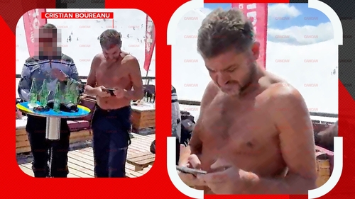 Cristian Boureanu, direct din Survivor la „bronz” în Sinaia. Licoarea lui Bachus l-a încins la Cota 2000