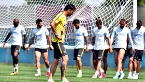 Panica în cantonamentul FCSB-ului! Un accident teribil a întrerupt antrenamentul