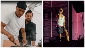 Artistul Lil Baby a gătit alături de Janni Alexandridis, câștigătorul Chefi la cuțite, înainte de a urca pe scena Beach, please! Imaginile cu cei doi s-au viralizat rapid