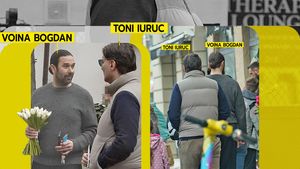 Toni Iuruc, fostul soț al Simonei Halep, și tovarășul lui au ”traficat” un buchet de flori