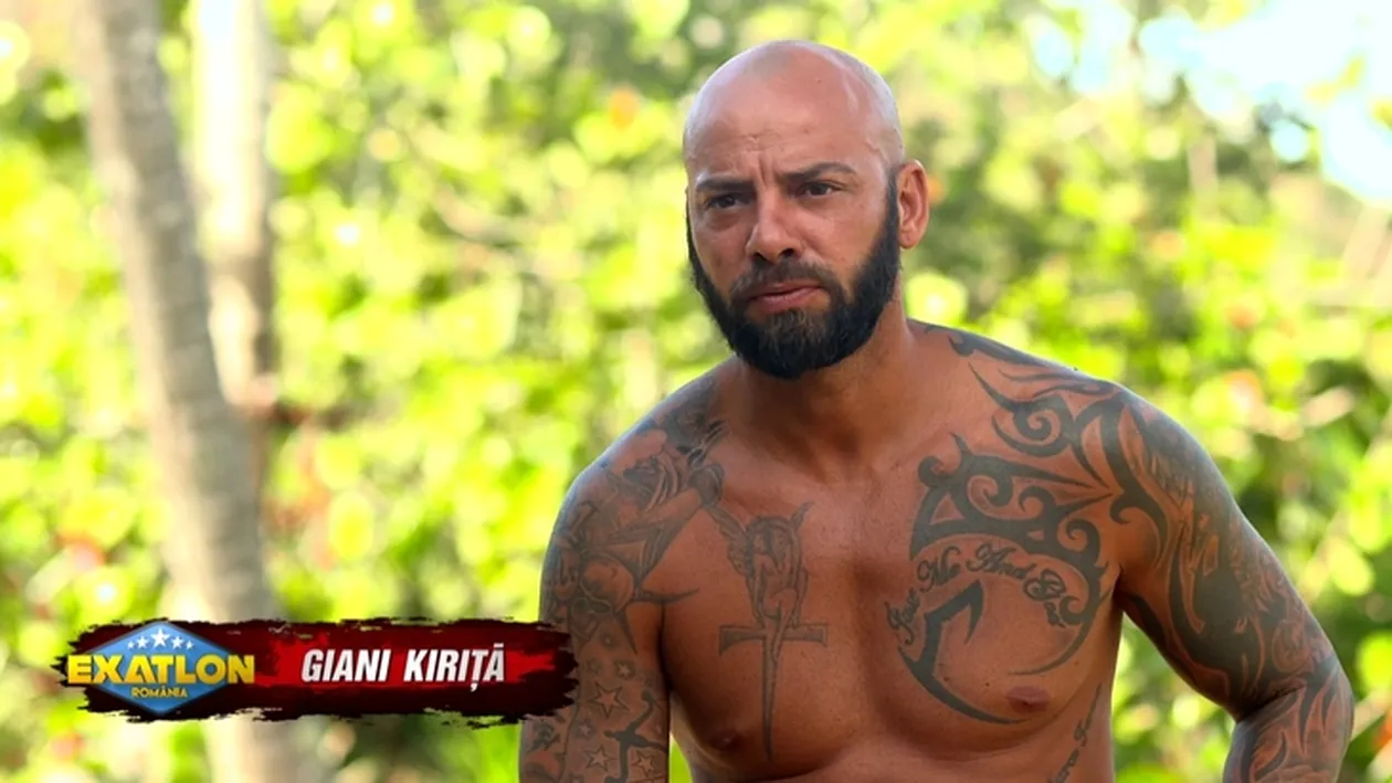 Exatlon 9 aprilie. Giani Kiriță, mărturisire tristă: Din păcate, sunt...