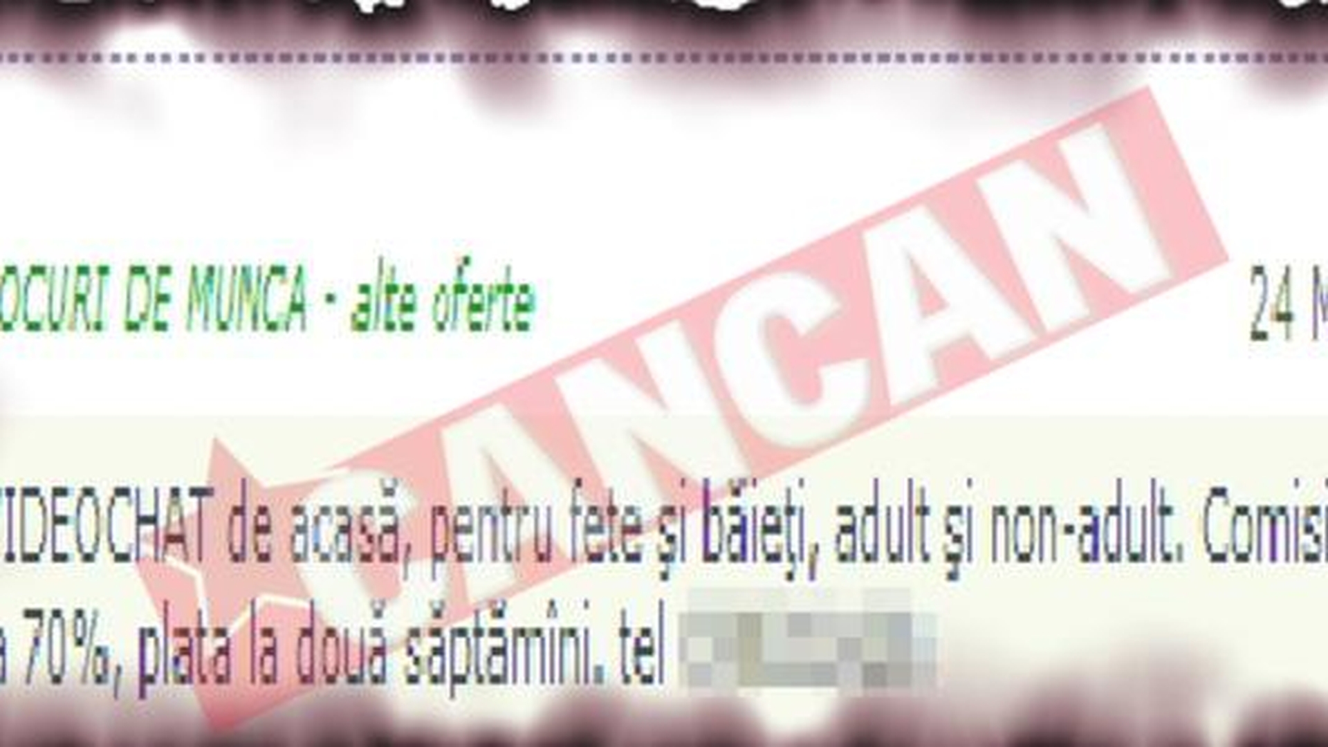 Baietii, vanati de patronii de videochaturi