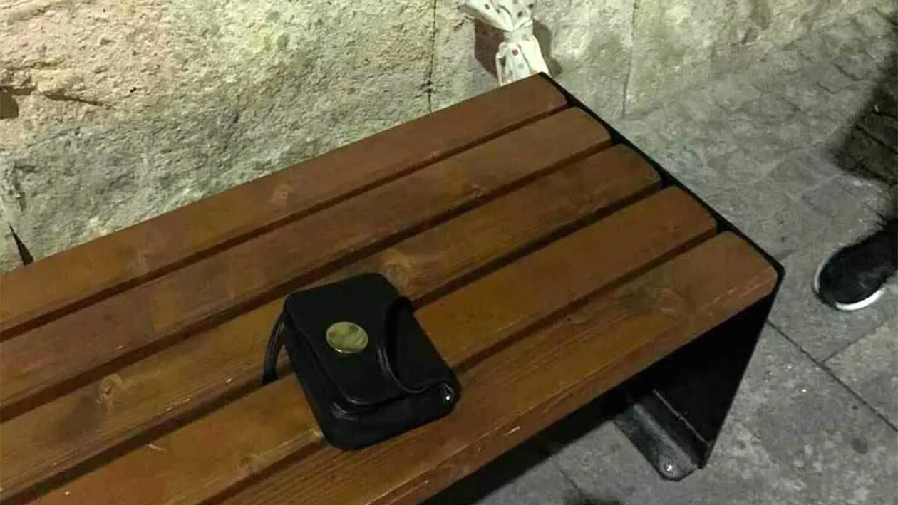 Ce a făcut o studentă din Cluj-Napoca, după ce a găsit o poșetă pe o bancă. Nu s-a dus la Poliție, așa cum prevede legea