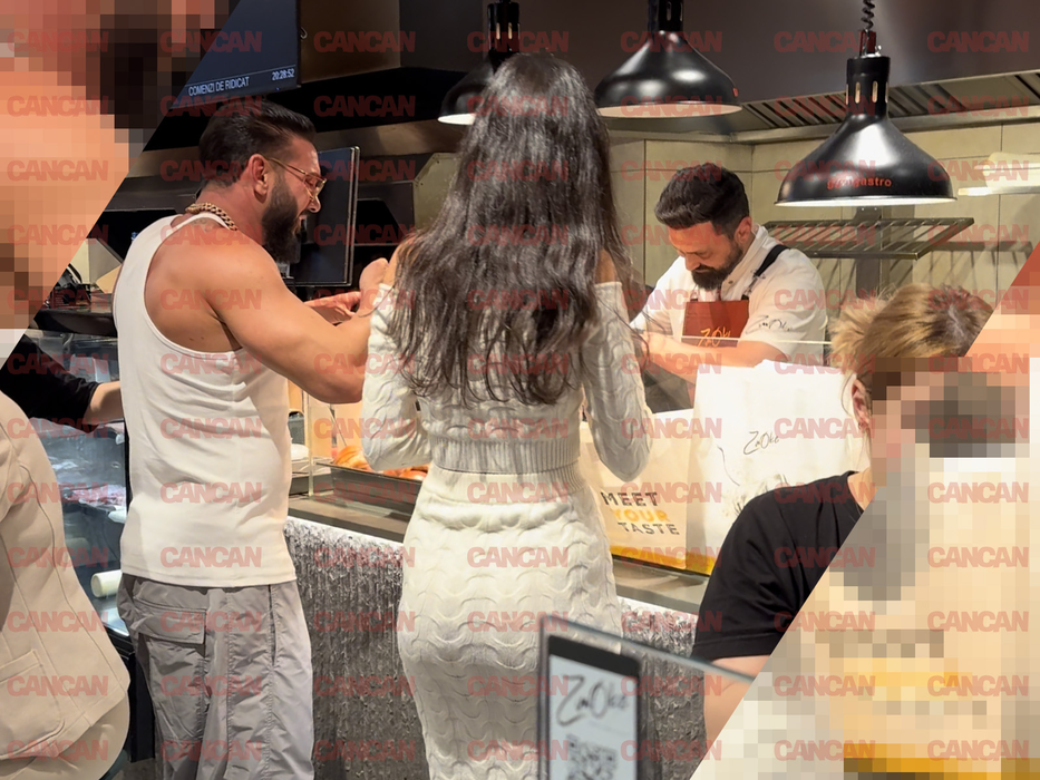 Dorian Popa și iubita așteaptă platoul cu burgeri al lui chef Orlando Zaharia