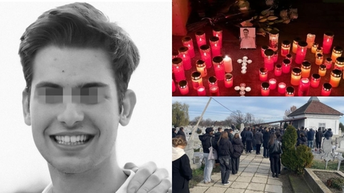 Marco, elevul de 18 ani găsit fără suflare după un majorat, a fost înmormântat. Gestul sfâșietor făcut de mama lui