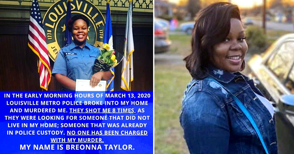 Breonna Taylor a fost împușcată mortal în casă