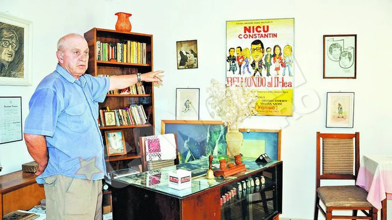 Familia actorului pastreaza toate obiectele acestuia in casa de la Eforie Sud! Camera lui Nicu Constantin, neatinsa de doi ani!