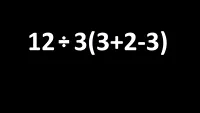 Test IQ | Calculați rapid 12:3(3+2-3). Geniile răspund corect în 3 secunde
