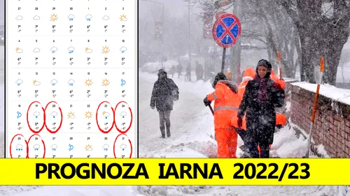 Prognoza Accuweather pentru această iarnă. Pe ce dată vin ninsorile în București și în celelalte mari orașe din România