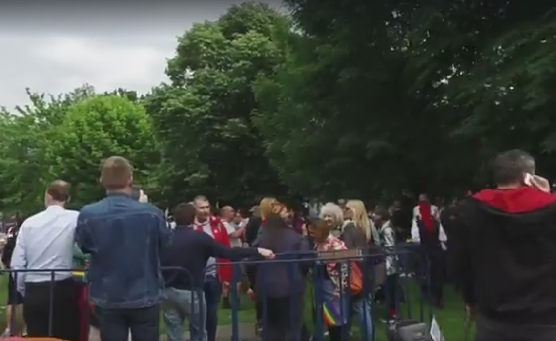 Marşul diversităţii a început în urmă cu puţin timp