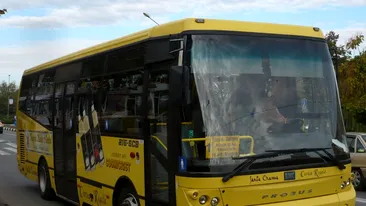 Cum se protejează un șofer de autobuz de coronavirus, într-o oraș fără niciun caz.  FOTO