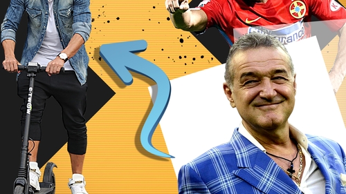 Cum l-am fotografiat pe fotbalistul favorit al lui Gigi Becali