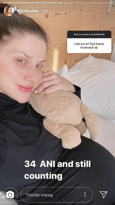 Însărcinată în 6 luni, Tily Niculae a pozat topless. Actrița a mărturisit ziua exactă în care va naște