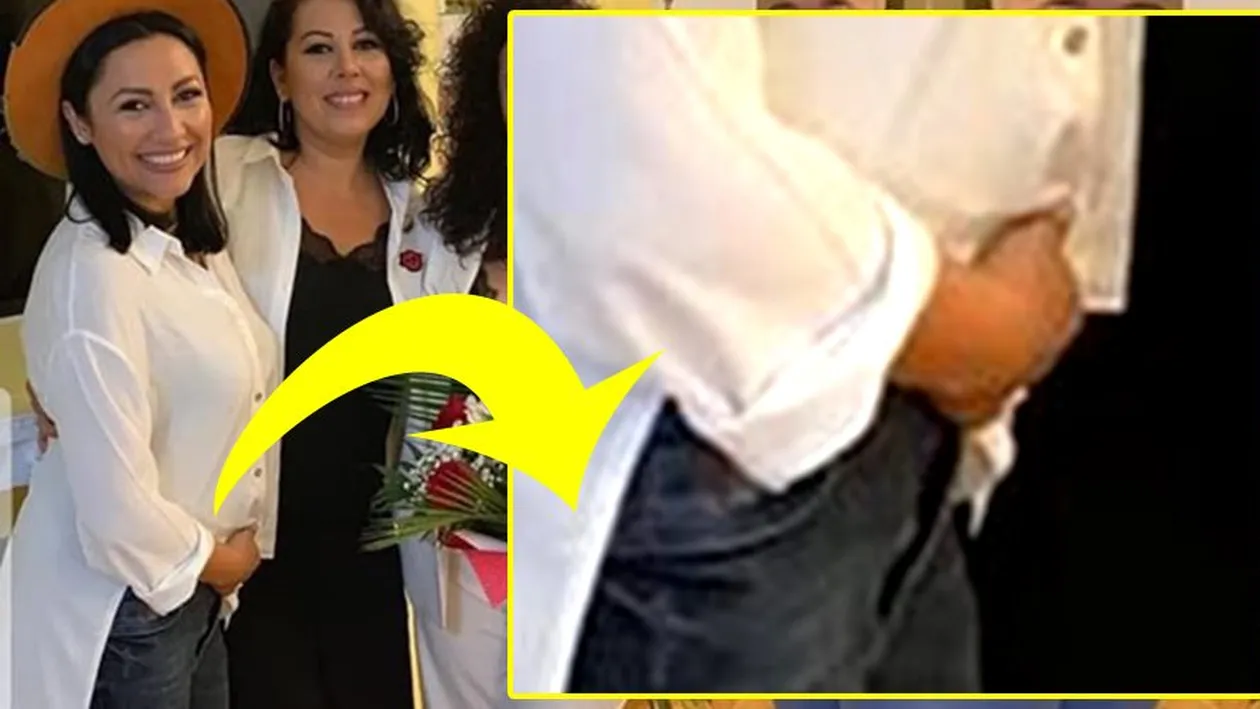 Andra Măruță, însărcinată pentru a treia oară? Vedeta Pro TV, fotografiată cu mâna pe burtică la o petrecere