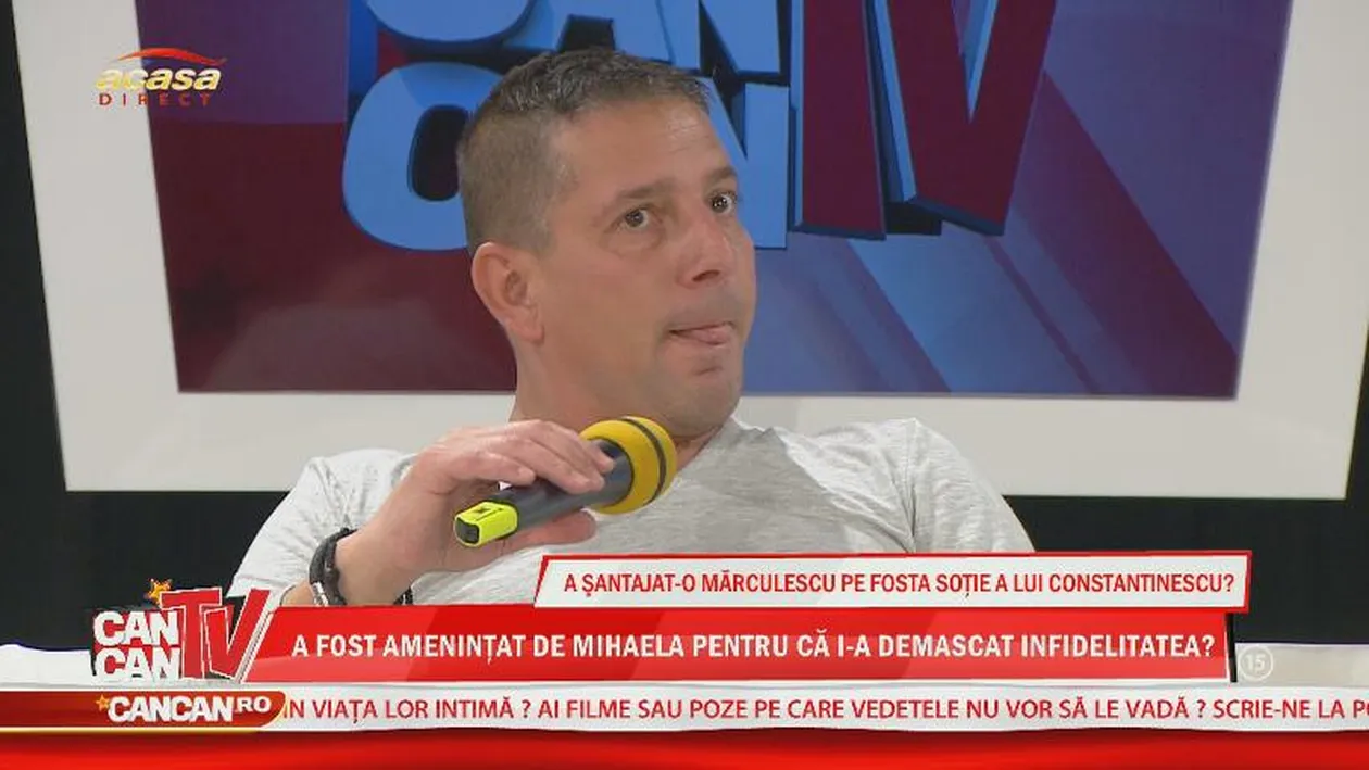Mărculescu nu neagă nimic legat de relaţia cu fosta nevasta a lui Constantinescu: Foarte mulţi oameni îmi pot confirma povestea
