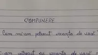 Cum a devenit compunerea unui copil din România virală pe internet: ”Dacă îmi dați nota 4, ne... ”