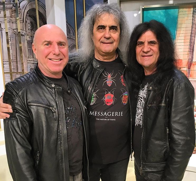 Cristi Minculescu, alături de Valter și Boro