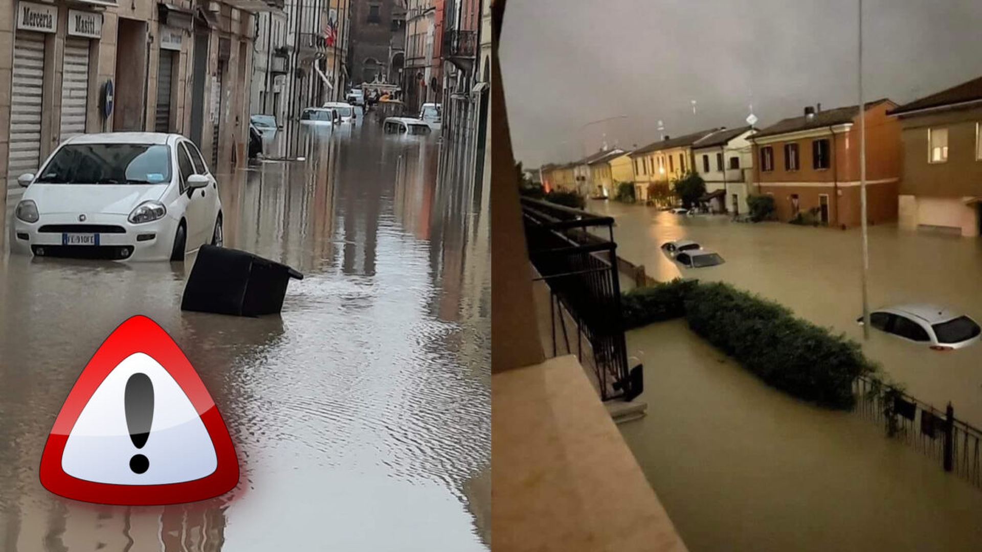 Dezastru în Italia din cauza ciclonului mediteranean! Două persoane au murit în inundații, autoritățile au anunțat cod roșu de alertă