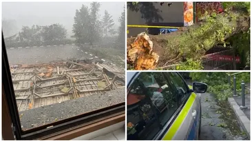 Furtuna din Capitală a făcut și o victimă. O femeie de 49 de ani și-a pierdut viața sub acoperișul prăbușit al unei clădiri din Otopeni