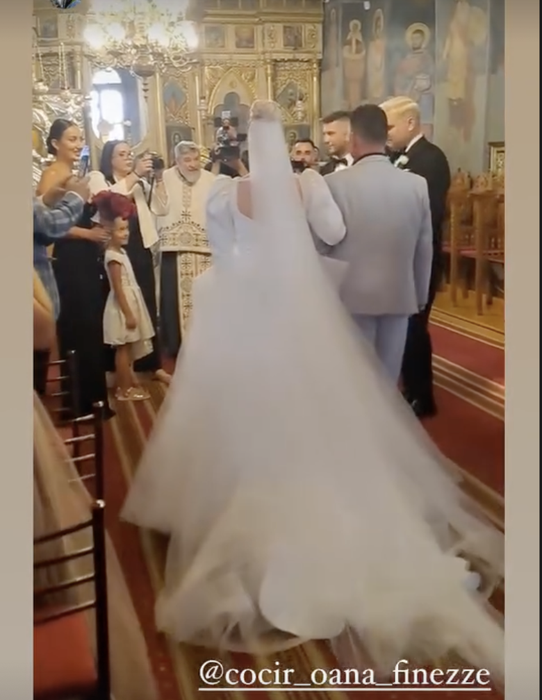 Cristina Vasiu s-a căsătorit/foto: Instagram