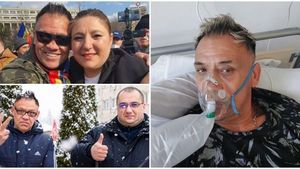 De la bal, la spital! Liderul protestanților anti-COVID din Zalău s-a îmbolnăvit și acum susține vaccinarea