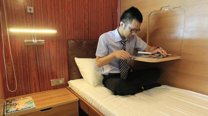Confort neasteptat pe un aeroport din China: cusete de dormit pentru calatori