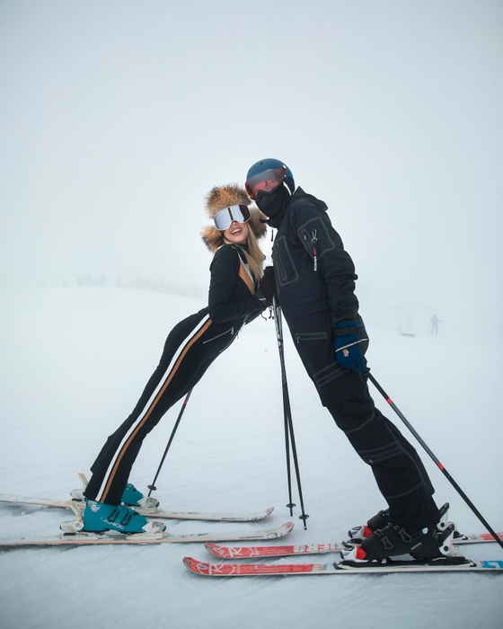 Emily Burghelea și iubitul ei au plecat la munte, de Dragobete (Foto: Facebook)