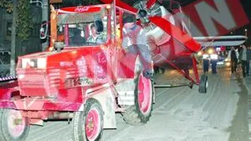 Avionul de la Doamna Ghica a aterizat In Fundeni