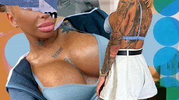 Corpul bronzat și tatuat direct pe spate te-a dat! Cum arată Cosmina Malcomete, „regina silicoanelor” din social media