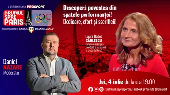 Laura Badea-Cârlescu, campioană olimpică, mondială şi europeană la proba de floretă, invitata emisiunii ,,Drumul spre Paris’’ de joi, 4  iulie, de la ora 19:00