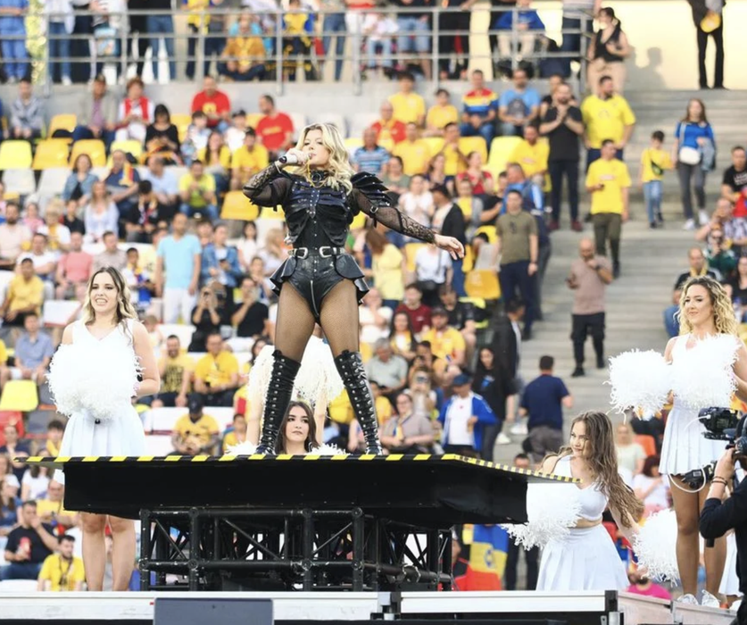 Loredana Groza pe Arena Națională/foto: Social media