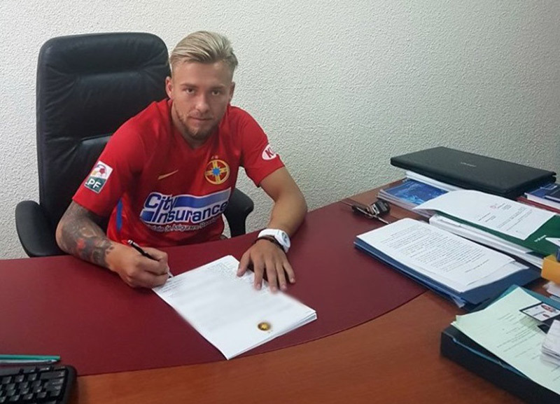 În vară, Cătălin Golofca a semnat un contract pe cinci ani cu FCSB