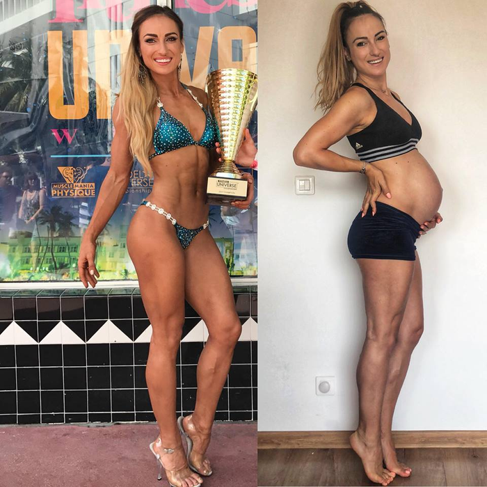 Anca Bucur a născut! Miss Fitness Universe 2017 a adus pe lume un băiețel
