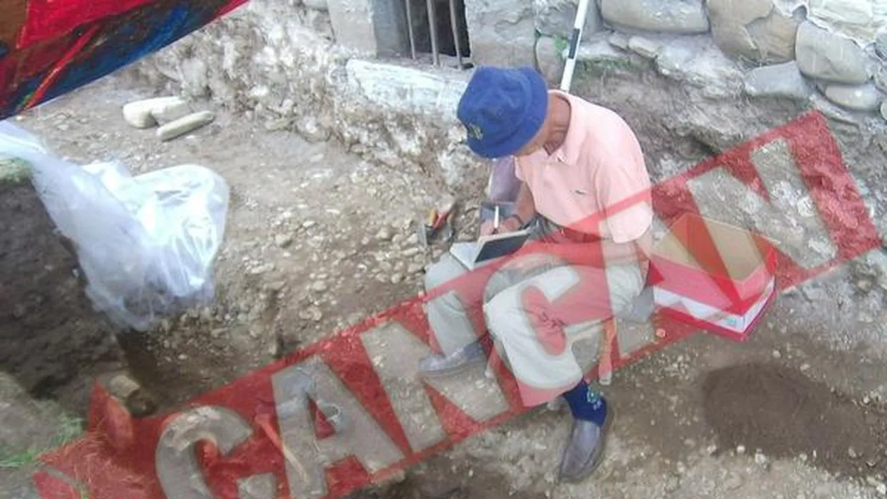 Schelet de 3.500 de ani, gasit in curtea unei biserici