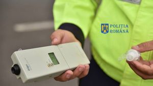 Ghinion. Un șofer din Iași a mers la Poliție să declare un accident minor, însă a uitat că băuse alcool