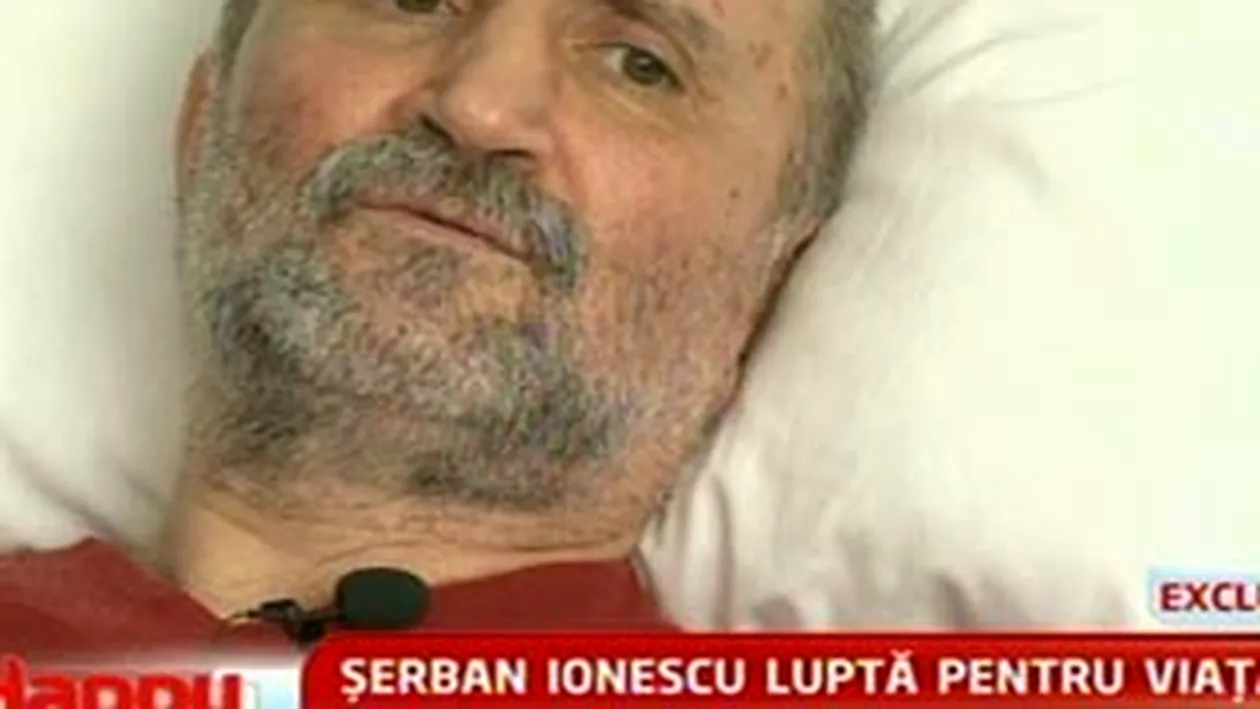 Guvernul aloca 88.000 lei pentru tratamentul in strainatate al actorului Serban Ionescu