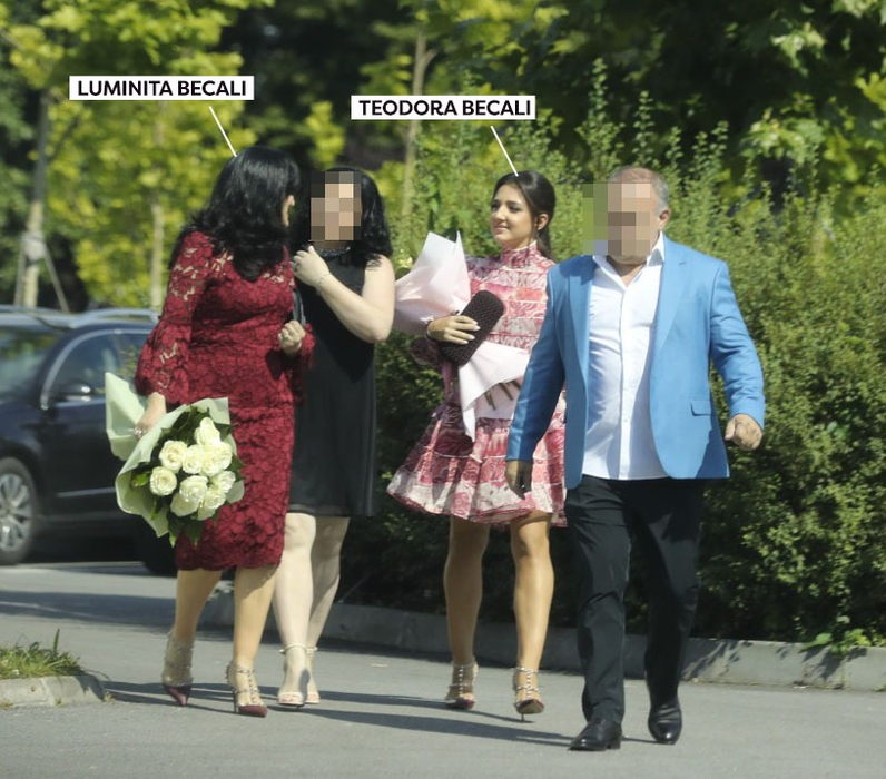 Luminița și Teodora au sosit la petrecere