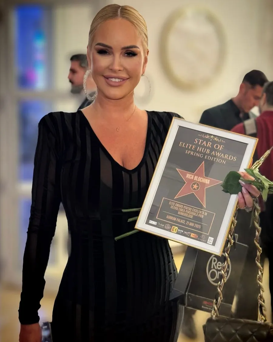 Frumoasa Vica Blochina trăiește o perioadă bună din toate punctele de vedere