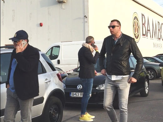 Pe litoral, Edy Power a luat faţa tuturor cu maşina şi cu bodyguardul