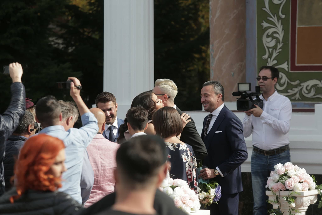 Mama lui Mutu şi cea a Sandrei au vorbit imediat după botezul nepotului lor! Primele declaraţii pe care le-au făcut