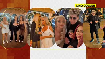Lino Golden s-a recăsătorit! Primele imagini de la cununia civilă a artistului cu Diana