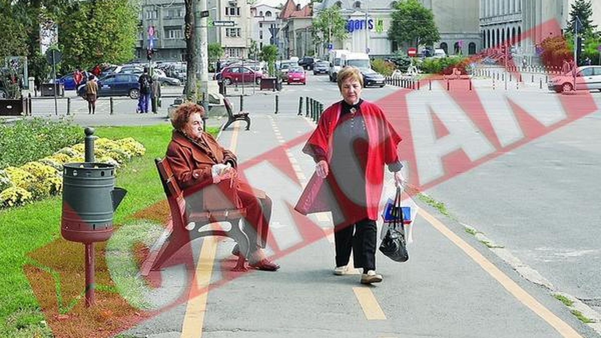 Capcane pe pistele pentru biciclisti