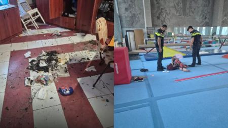 Sala de gimnastică ”Nadia Comăneci” a fost vandalizată! Ce a putut face atacatorul cu una din medalii