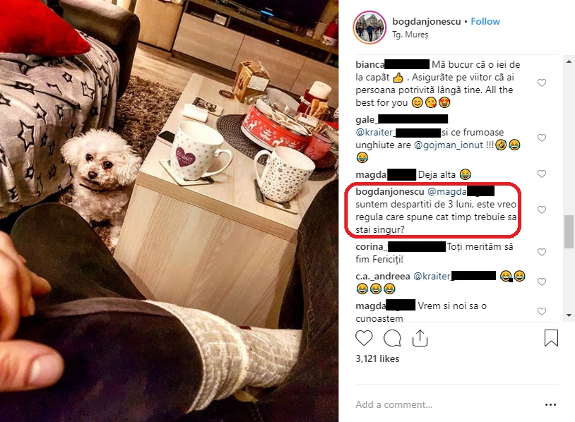 Bogdan de la “Insula Iubirii” a spus când s-a despărțit de Hanne. Și-a asumat relația cu femeia misterioasă