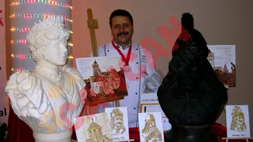 Regina Maria si Vlad Tepes, din ciocolata!