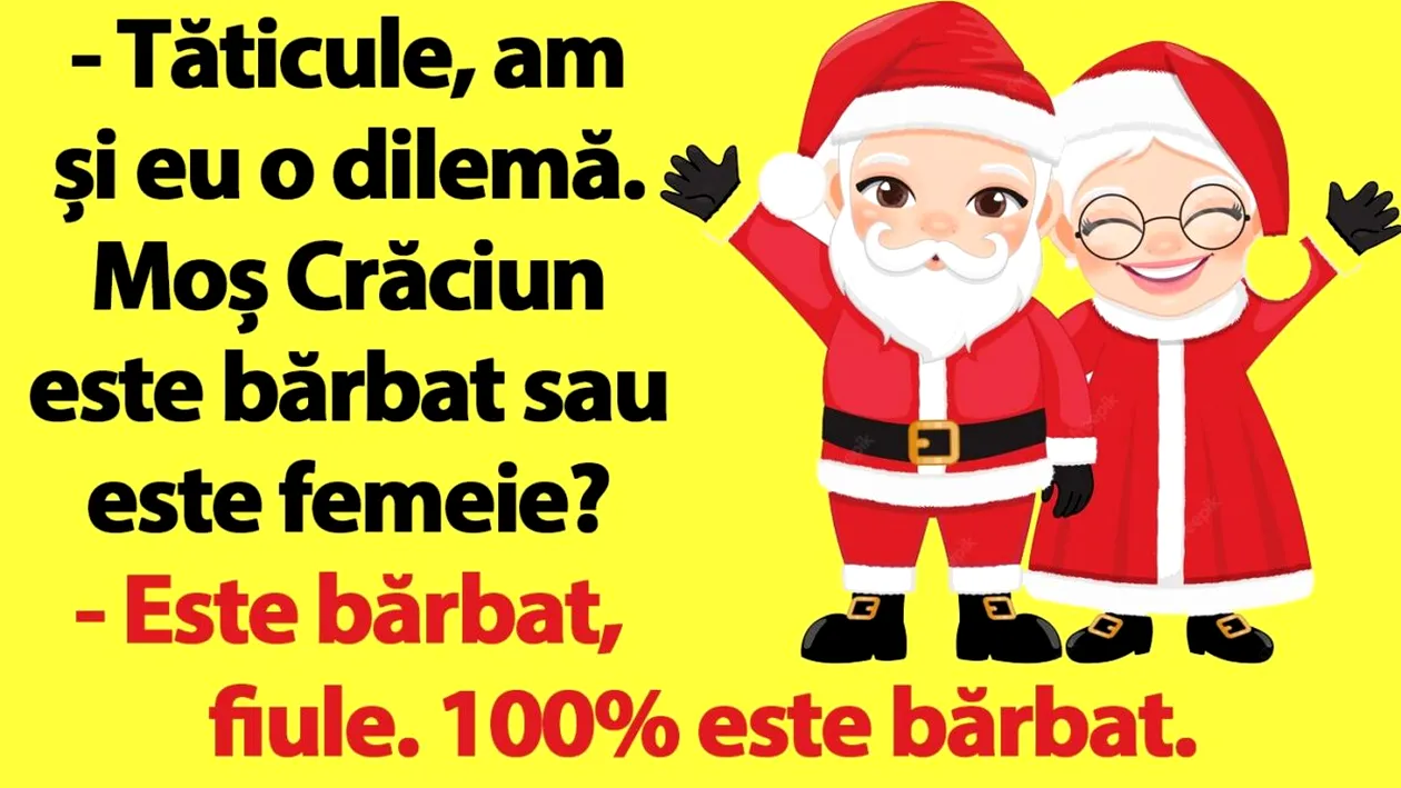 BANCUL ZILEI | Ce este Moș Crăciun, de fapt