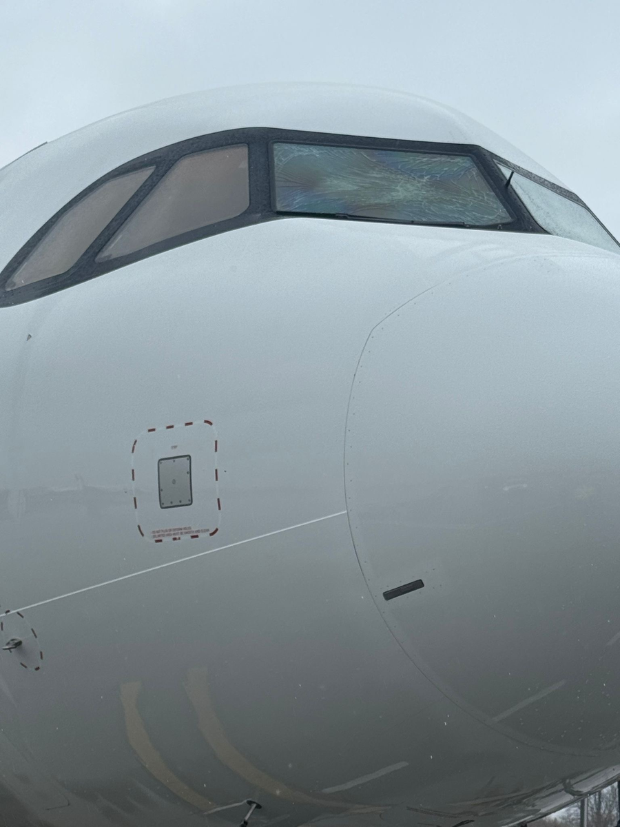 avion wizzair probleme incident