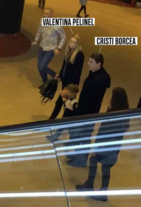 Cristi Borcea, împreună cu Valentina Pelinel, în noiembrie 2019, la două săptămâni după ce a fost eliberat