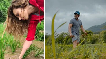 Iulia Vântur a postat o poză rară alături de Salman Khan. Ce a spus actorul indian despre o posibilă nuntă cu frumoasa româncă